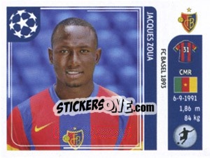 Sticker Jacques Zoua