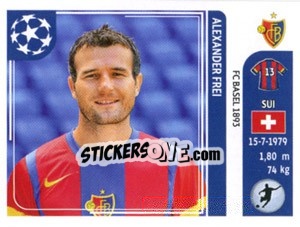 Sticker Alexander Frei - UEFA Champions League 2011-2012 n. 190 - Panini