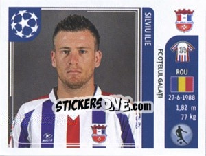 Sticker Silviu Ilie - UEFA Champions League 2011-2012 - Panini