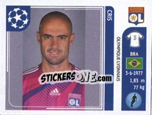 Sticker Cris - UEFA Champions League 2011-2012 - Panini