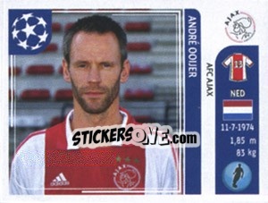 Sticker Andre Ooijer - UEFA Champions League 2011-2012 - Panini