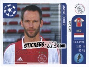Sticker Andre Ooijer - UEFA Champions League 2011-2012 n. 247 - Panini