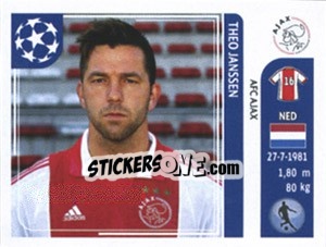 Sticker Theo Janssen