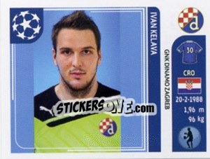 Cromo Ivan Kelava - UEFA Champions League 2011-2012 - Panini