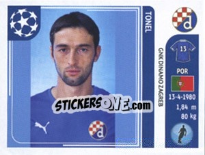 Sticker Tonel - UEFA Champions League 2011-2012 - Panini