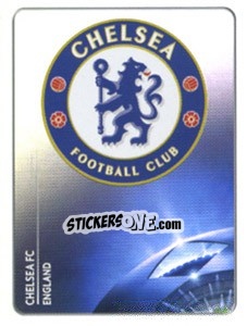Cromo Chelsea FC Badge - UEFA Champions League 2011-2012 - Panini