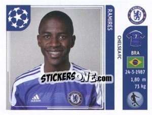 Sticker Ramires - UEFA Champions League 2011-2012 n. 287 - Panini