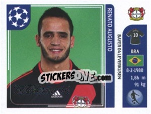 Sticker Renato Augusto - UEFA Champions League 2011-2012 - Panini