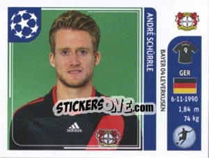 Figurina Andre Schurrle - UEFA Champions League 2011-2012 - Panini