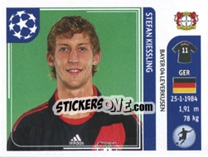 Sticker Stefan Kiessling - UEFA Champions League 2011-2012 n. 327 - Panini