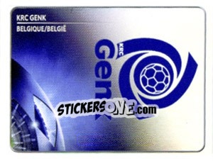 Cromo KRC Genk Badge - UEFA Champions League 2011-2012 - Panini