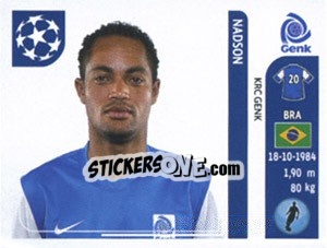Sticker Nadson - UEFA Champions League 2011-2012 n. 330 - Panini