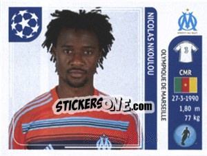 Sticker Nicolas Nkoulou - UEFA Champions League 2011-2012 - Panini