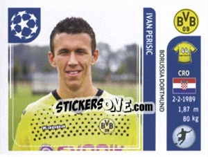 Sticker Ivan Perisic - UEFA Champions League 2011-2012 n. 409 - Panini