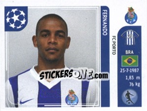 Sticker Fernando - UEFA Champions League 2011-2012 n. 420 - Panini