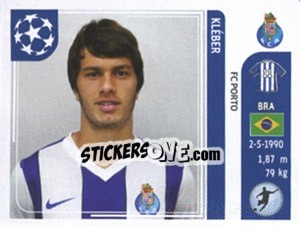 Figurina Kleber - UEFA Champions League 2011-2012 - Panini