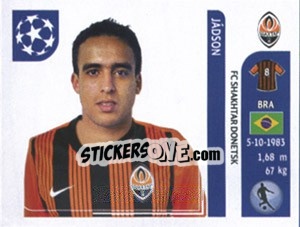 Cromo Jadson - UEFA Champions League 2011-2012 - Panini