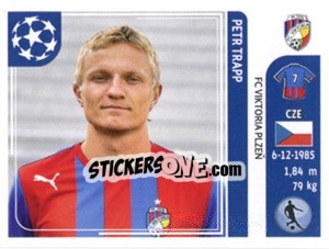 Sticker Petr Trapp - UEFA Champions League 2011-2012 n. 543 - Panini