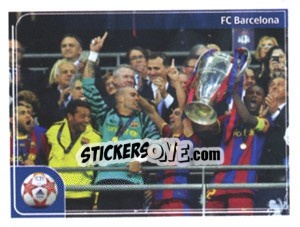 Cromo 2010-11 FC Barcelona
