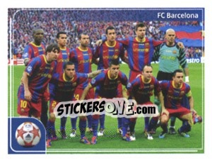 Sticker 2010-11 FC Barcelona