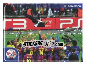 Sticker 2010-11 FC Barcelona - UEFA Champions League 2011-2012 n. 551 - Panini