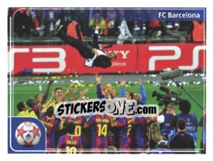 Figurina 2010-11 FC Barcelona - UEFA Champions League 2011-2012 - Panini