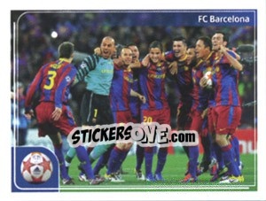 Cromo 2010-11 FC Barcelona - UEFA Champions League 2011-2012 - Panini
