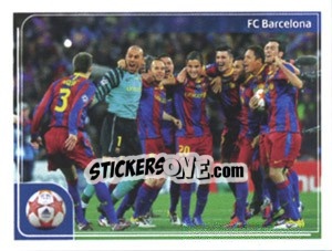 Sticker 2010-11 FC Barcelona - UEFA Champions League 2011-2012 n. 552 - Panini