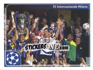 Cromo 2009-10 FC Internazionale Milano - UEFA Champions League 2011-2012 - Panini