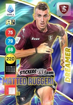 Sticker Matteo Ruggeri - Calciatori 2021-2022. Adrenalyn XL - Panini
