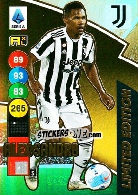 Sticker Alex Sandro - Calciatori 2021-2022. Adrenalyn XL n. LE-AS - Panini
