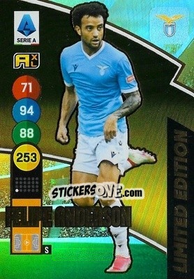 Sticker Felipe Anderson - Calciatori 2021-2022. Adrenalyn XL n. LE-FA - Panini