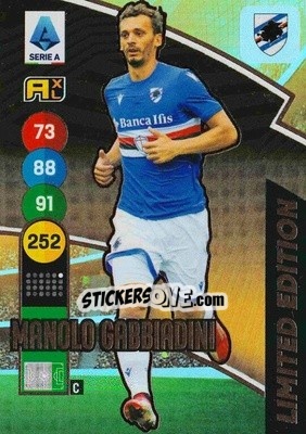 Sticker Manolo Gabbiadini - Calciatori 2021-2022. Adrenalyn XL - Panini