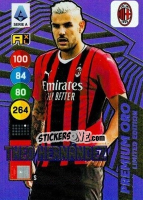 Sticker Theo Hernández - Calciatori 2021-2022. Adrenalyn XL - Panini