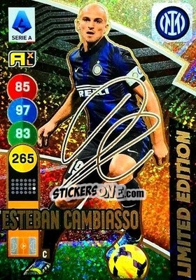 Figurina Esteban Cambiasso - Calciatori 2021-2022. Adrenalyn XL - Panini