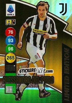 Cromo Alessandro Del Piero - Calciatori 2021-2022. Adrenalyn XL - Panini