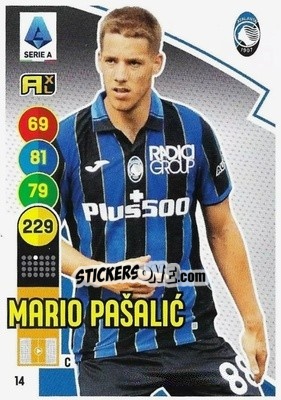 Cromo Mario Pašalic - Calciatori 2021-2022. Adrenalyn XL - Panini