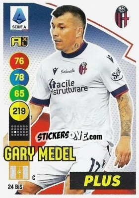 Figurina Gary Medel - Calciatori 2021-2022. Adrenalyn XL - Panini