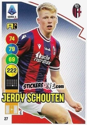 Sticker Jerdy Schouten - Calciatori 2021-2022. Adrenalyn XL - Panini