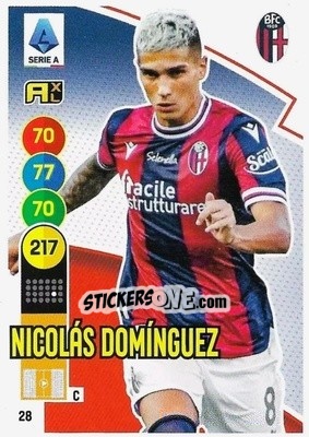 Sticker Nicolas Dominguez - Calciatori 2021-2022. Adrenalyn XL - Panini