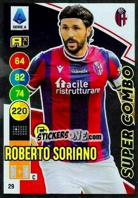 Figurina Roberto Soriano - Calciatori 2021-2022. Adrenalyn XL - Panini