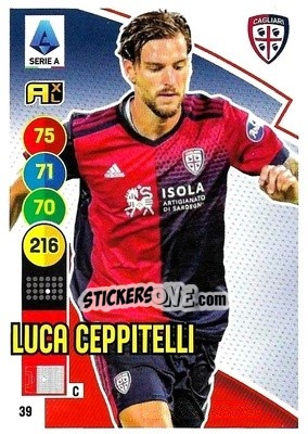 Sticker Luca Ceppitelli - Calciatori 2021-2022. Adrenalyn XL - Panini
