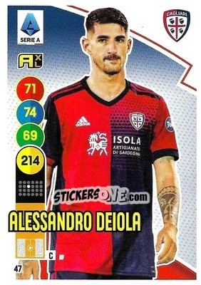 Sticker Alessandro Deiola - Calciatori 2021-2022. Adrenalyn XL - Panini