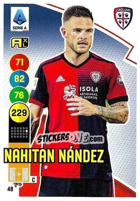 Sticker Nahitan Nandez - Calciatori 2021-2022. Adrenalyn XL - Panini