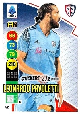 Cromo Leonardo Pavoletti - Calciatori 2021-2022. Adrenalyn XL - Panini