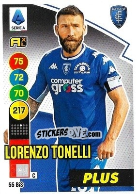 Figurina Lorenzo Tonelli - Calciatori 2021-2022. Adrenalyn XL - Panini