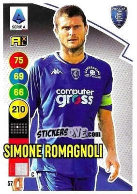 Cromo Simone Romagnoli - Calciatori 2021-2022. Adrenalyn XL - Panini