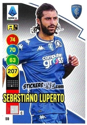 Figurina Sebastiano Luperto - Calciatori 2021-2022. Adrenalyn XL - Panini