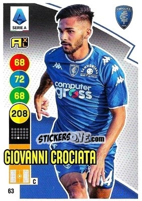 Sticker Giovanni Crociata - Calciatori 2021-2022. Adrenalyn XL - Panini