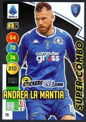 Figurina Andrea La Mantia - Calciatori 2021-2022. Adrenalyn XL - Panini